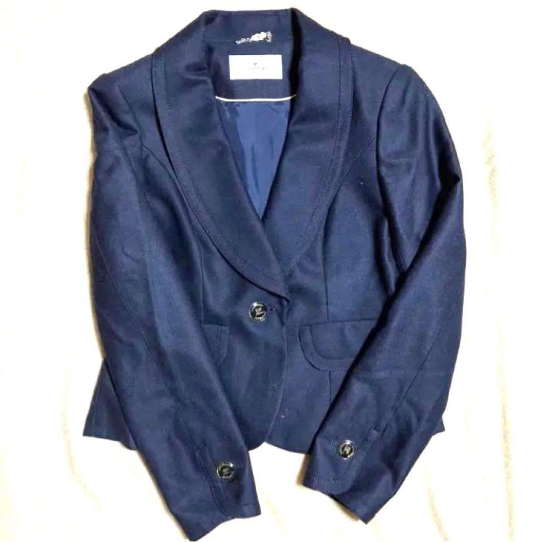 Used クレージュ　セットアップ　ウール　シルク　ワンピース　ジャケット