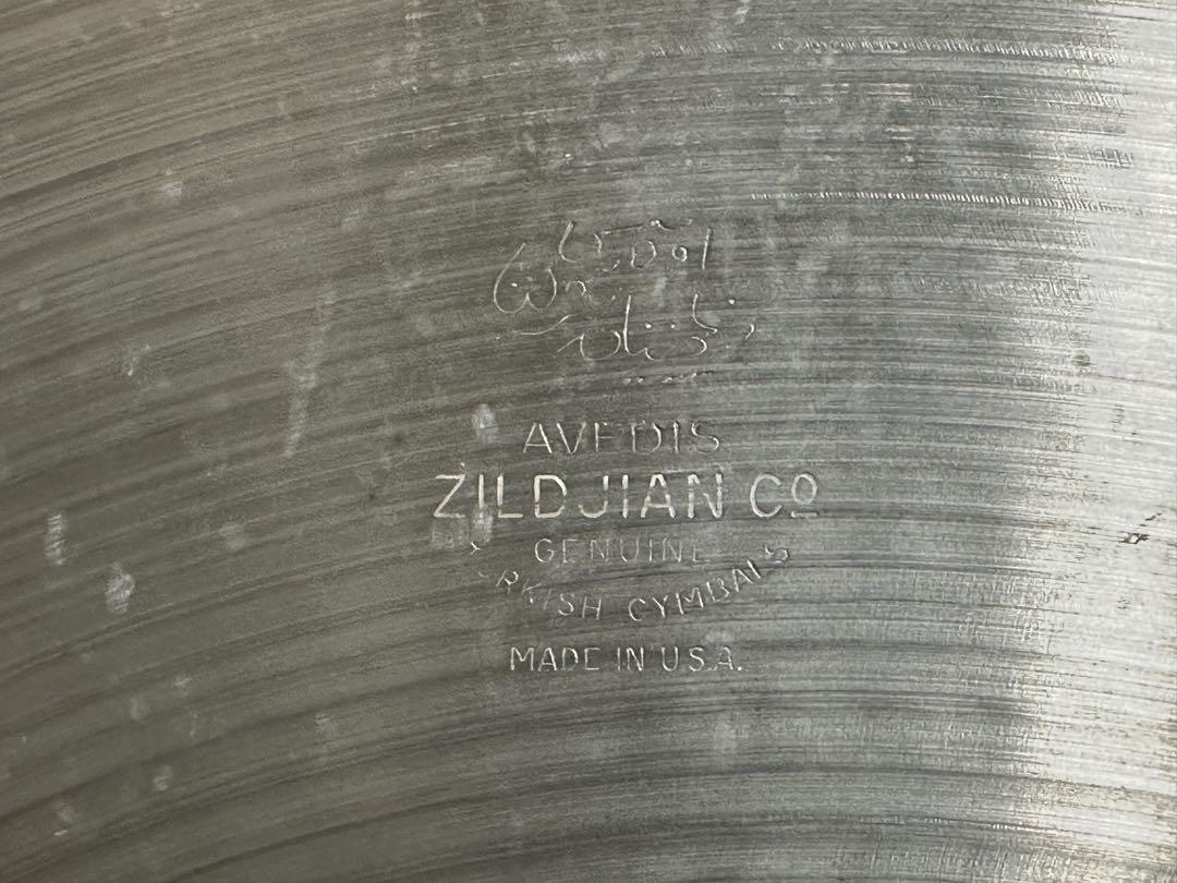 60s〜70sOld？ AZildjian MediumThinCrash18