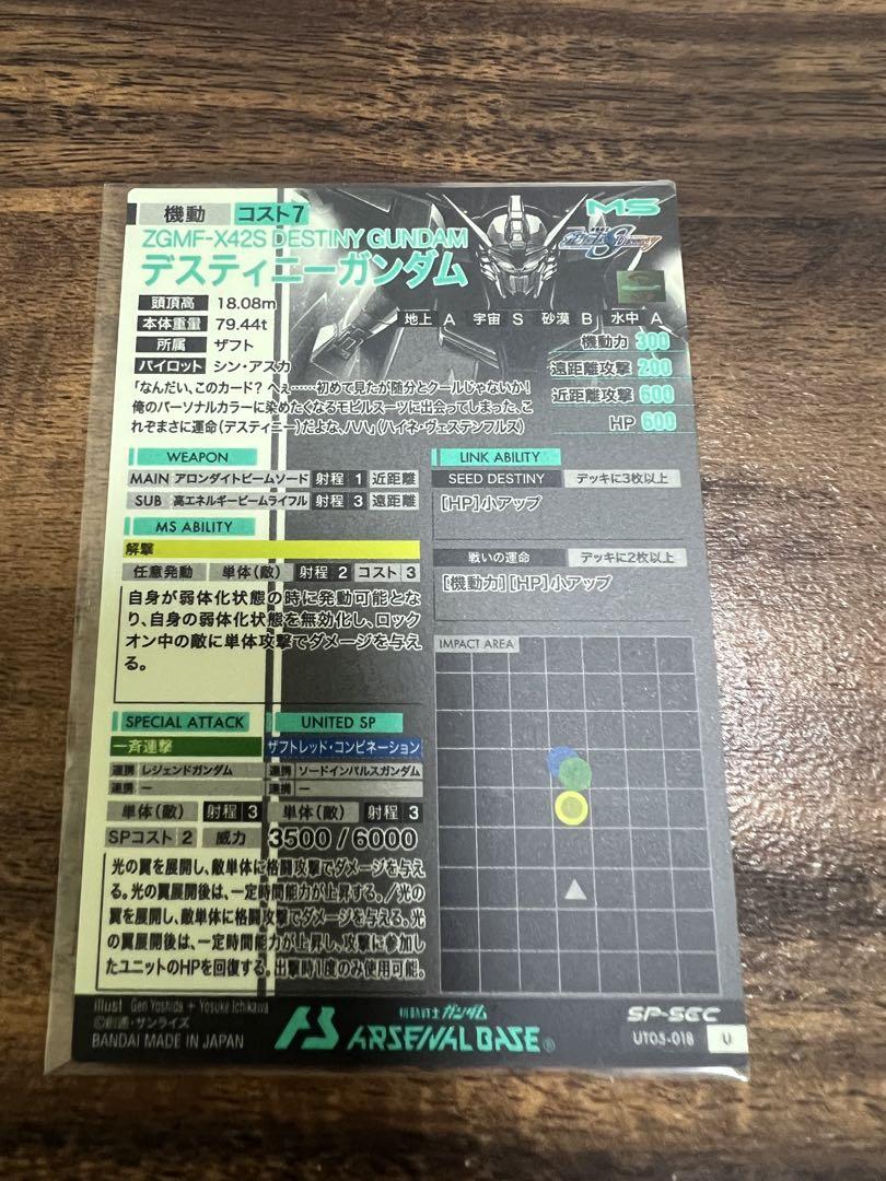 アーセナルベース　デスティニーガンダム