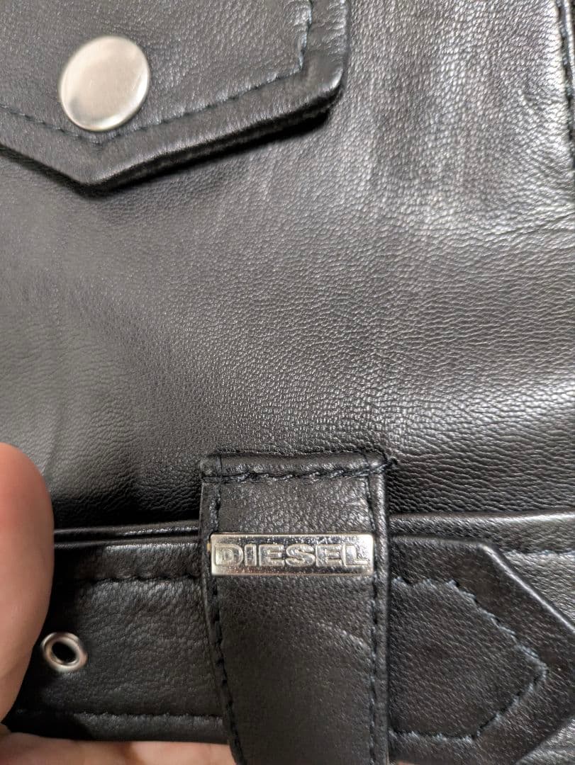 diesel ダブルライダースジャケット 日本未発売M WWW_SHINETEETH_COM