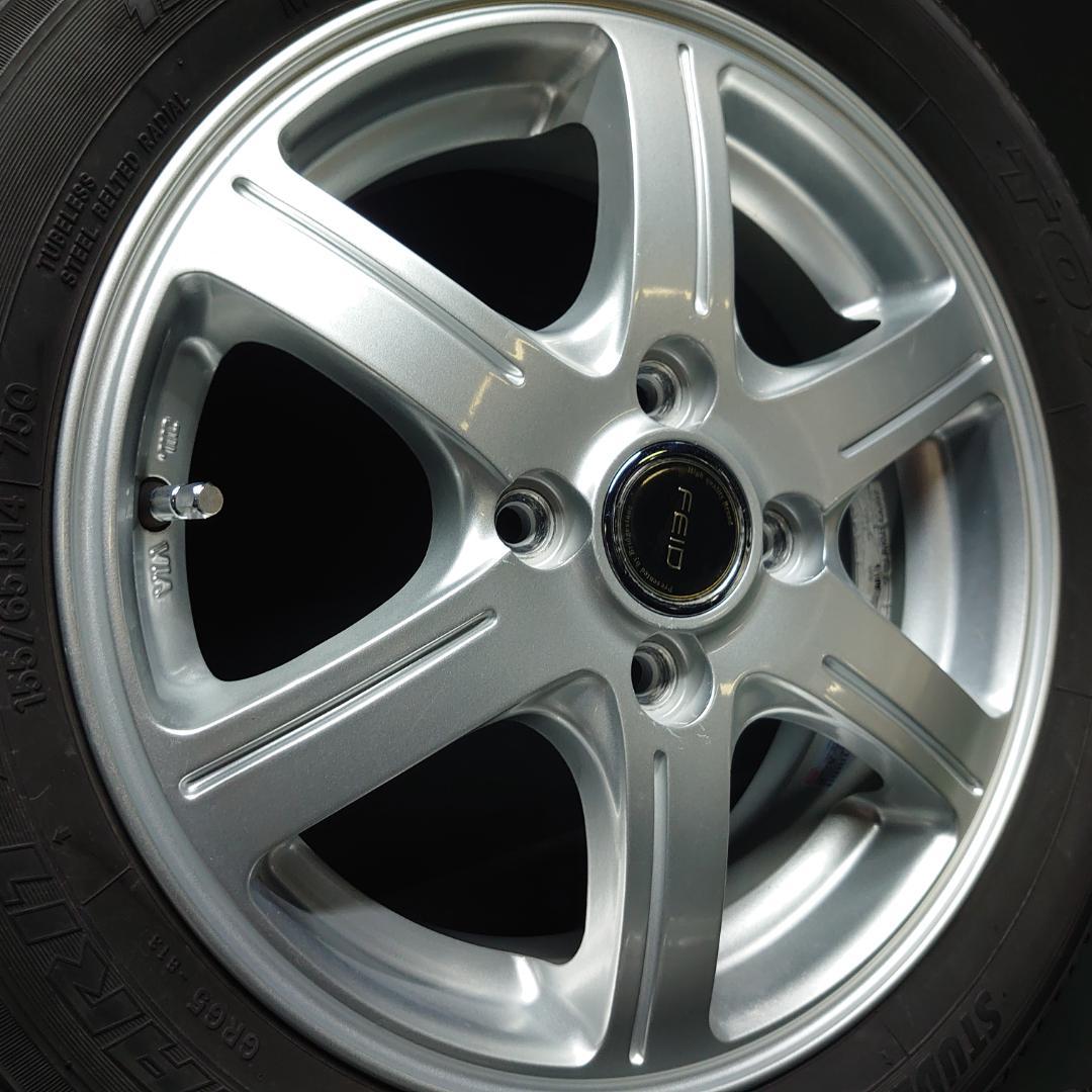 社外アルミ 155/65R14 タント ムーヴ ワゴンR スペーシア N-BOX