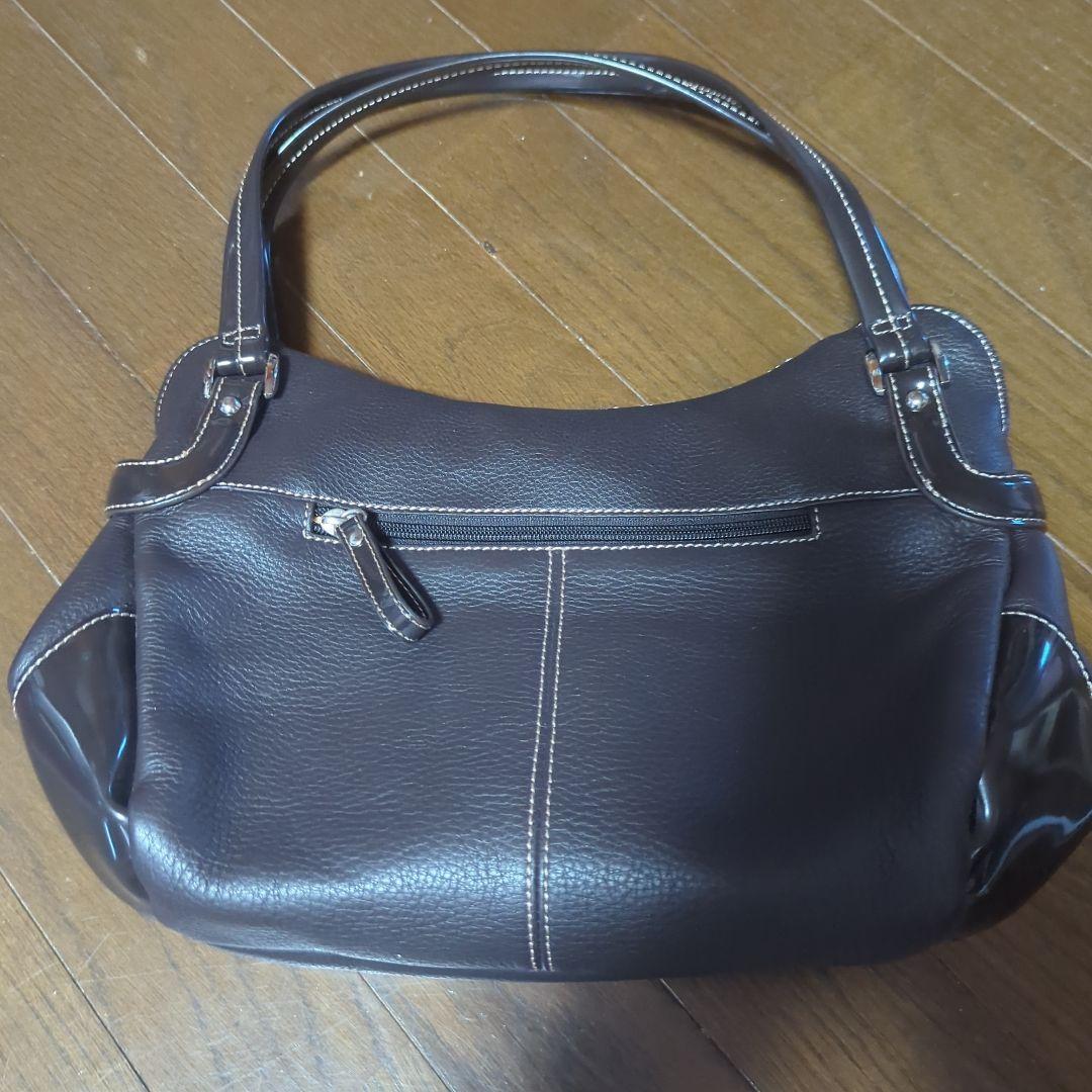 ブラウンレザー ハンドバッグ