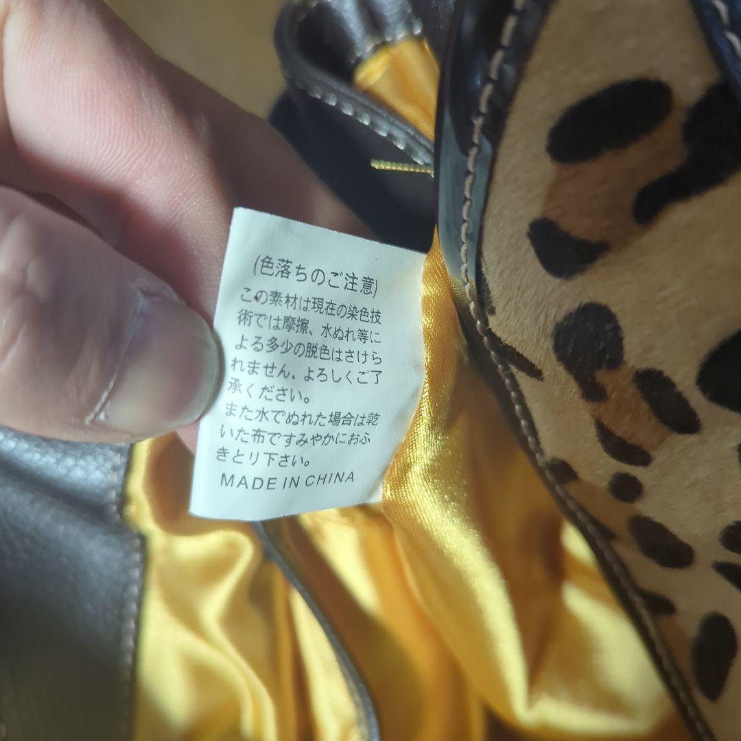 ブラウンレザー ハンドバッグ