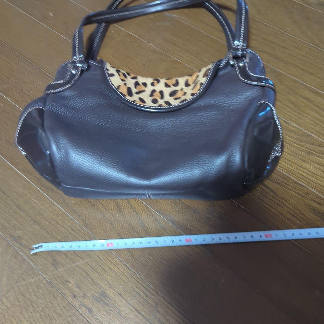 ブラウンレザー ハンドバッグ