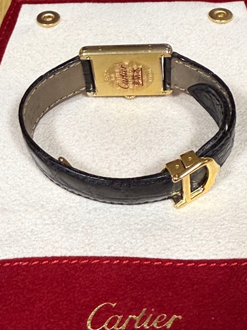 カルティエ マストタンク クォーツ ※コンプリートサービス済み