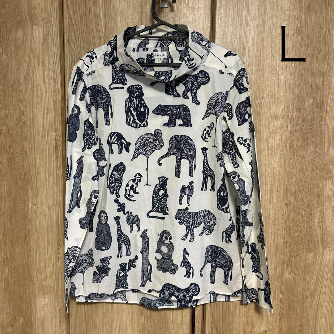 paul smith ポールスミス 総柄シャツ