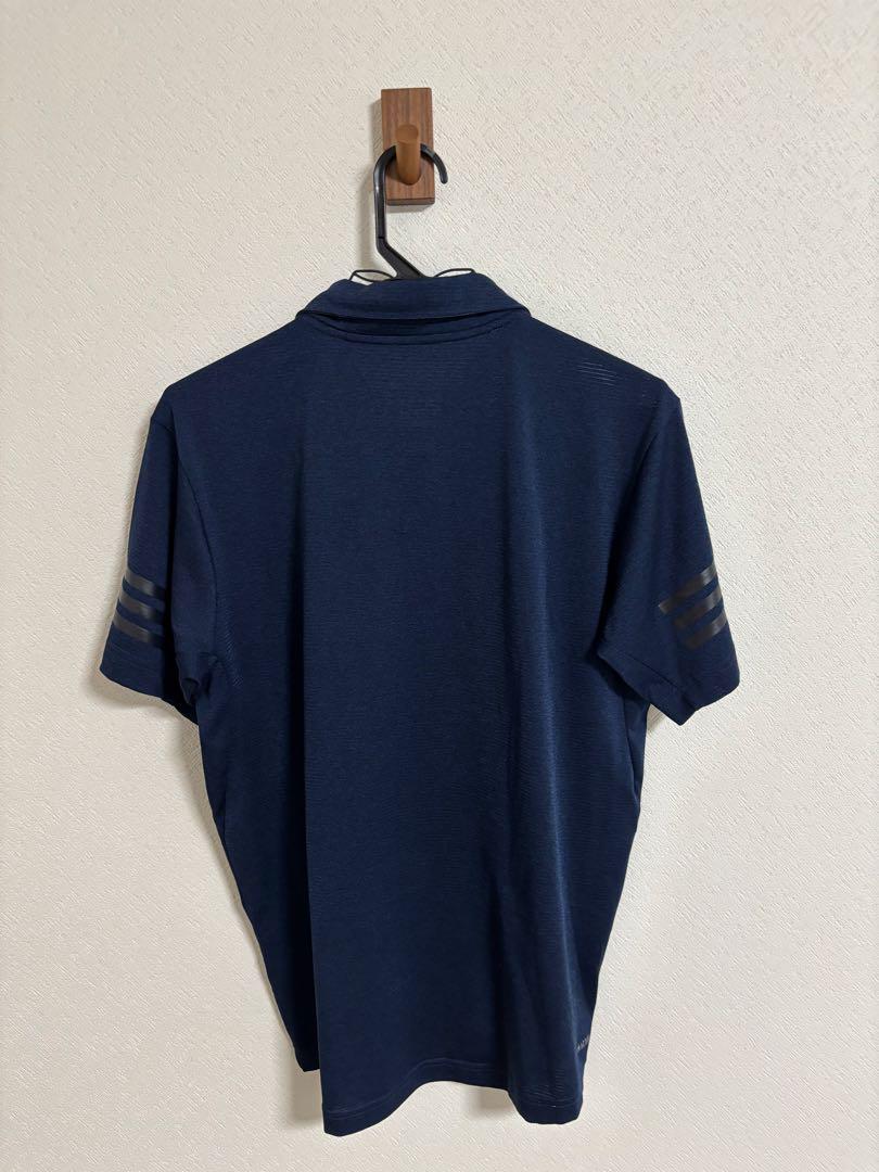 adidas NOAH ネイビー ポロシャツ adidas ネイビー climalite シャツ L ポロシャツ - メルカリ