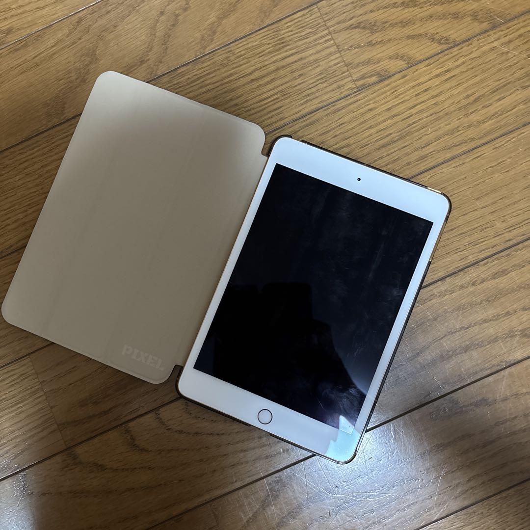iPad mini 第5世代 ゴールド セルラーケース付き