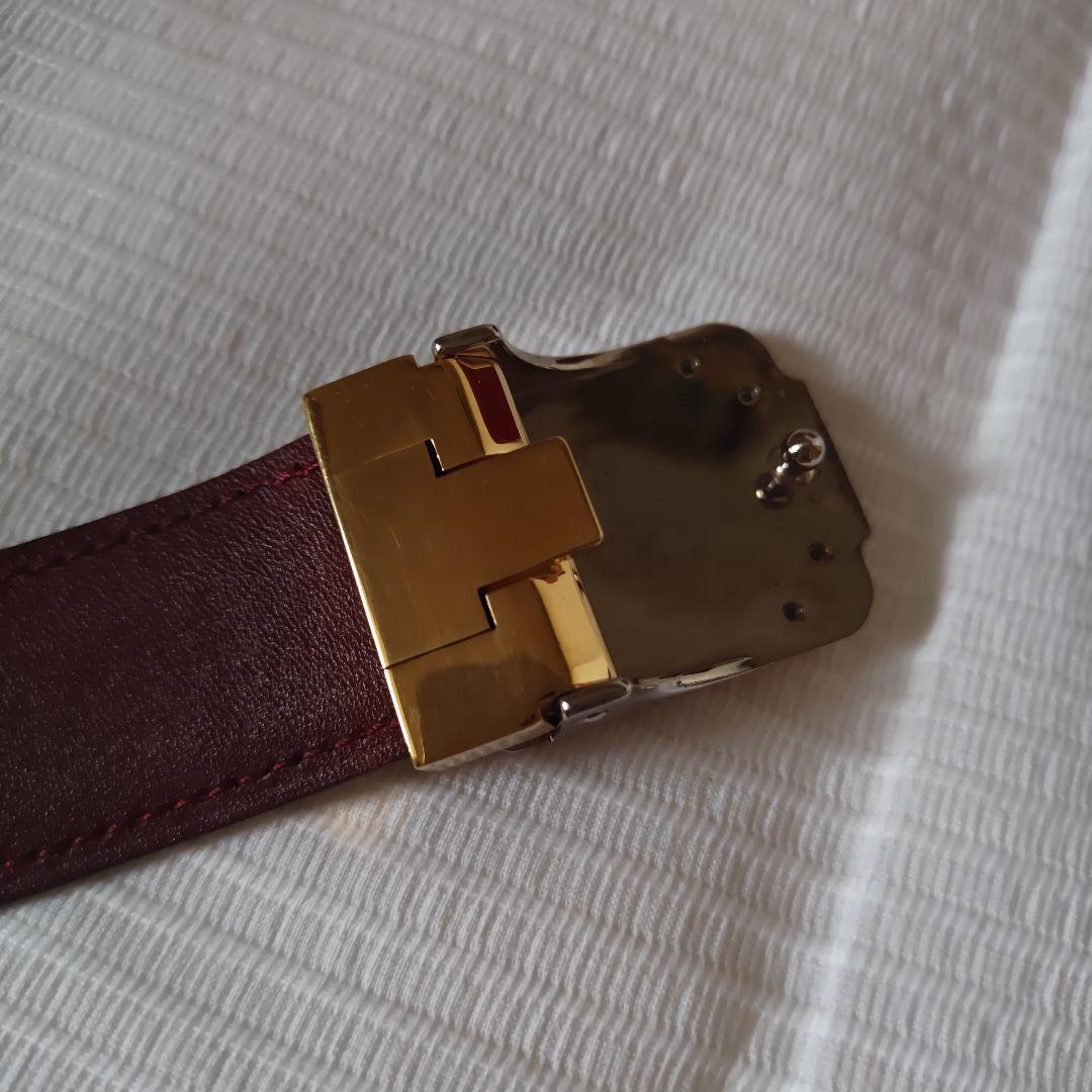 【格安】カルティエ　サントス　ベルト　メンズ　レディース　100cm