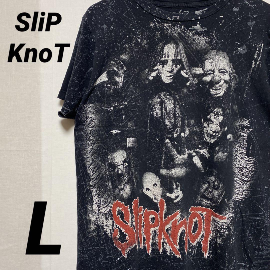 SliP KnoT スリップノット　両面ビックプリント　半袖Tシャツ　古着