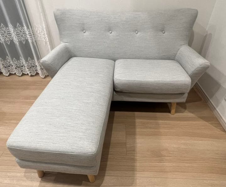 美品 Francfranc フルレット ソファ オットマン セット | www