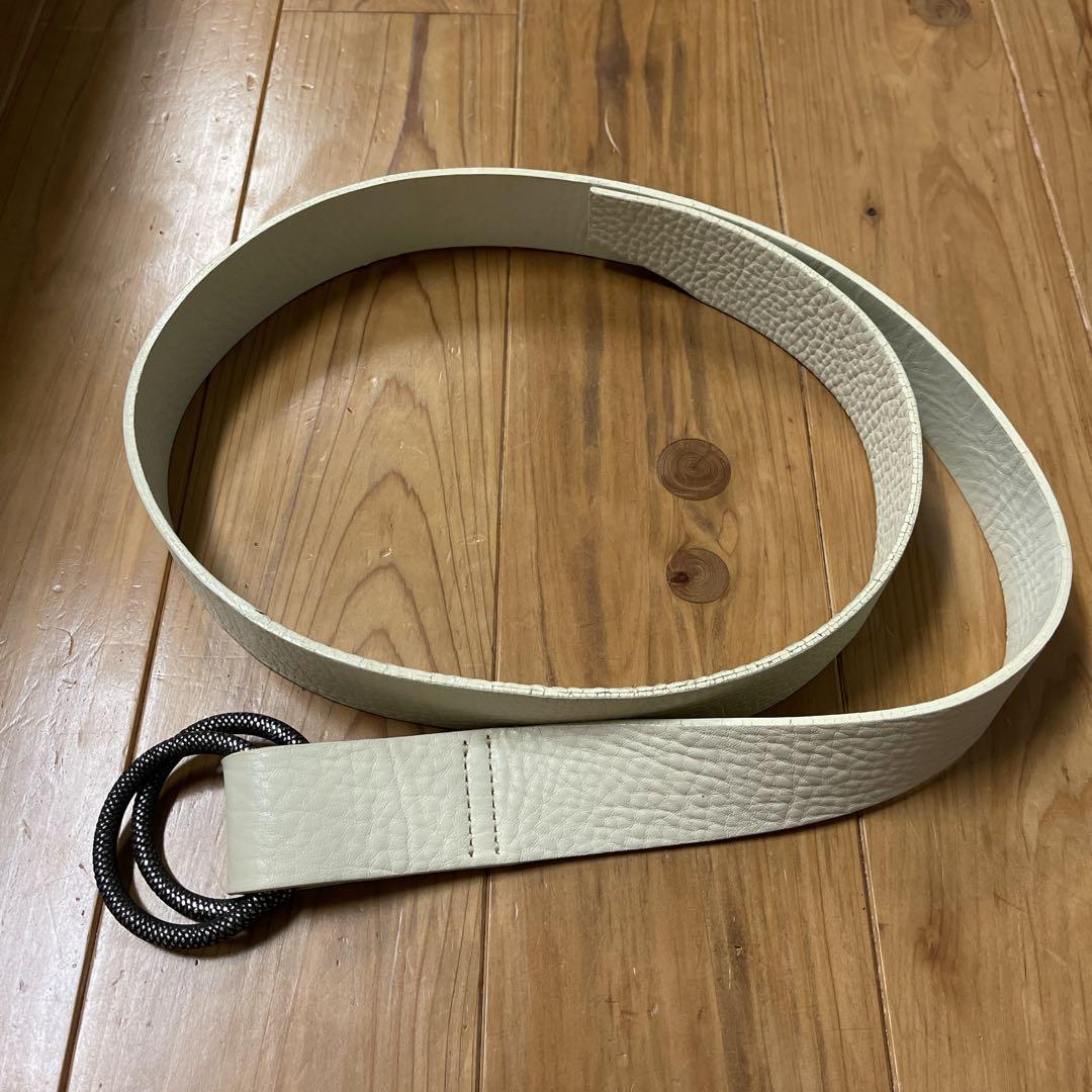Paul Smith レザー ベルト サイズ フリー ポールスミス 中古