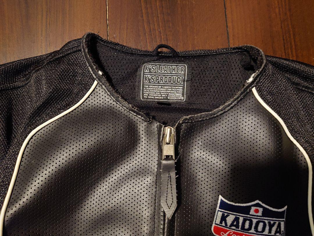 K's Leather BLACK HORSE RACING TEAM バイク