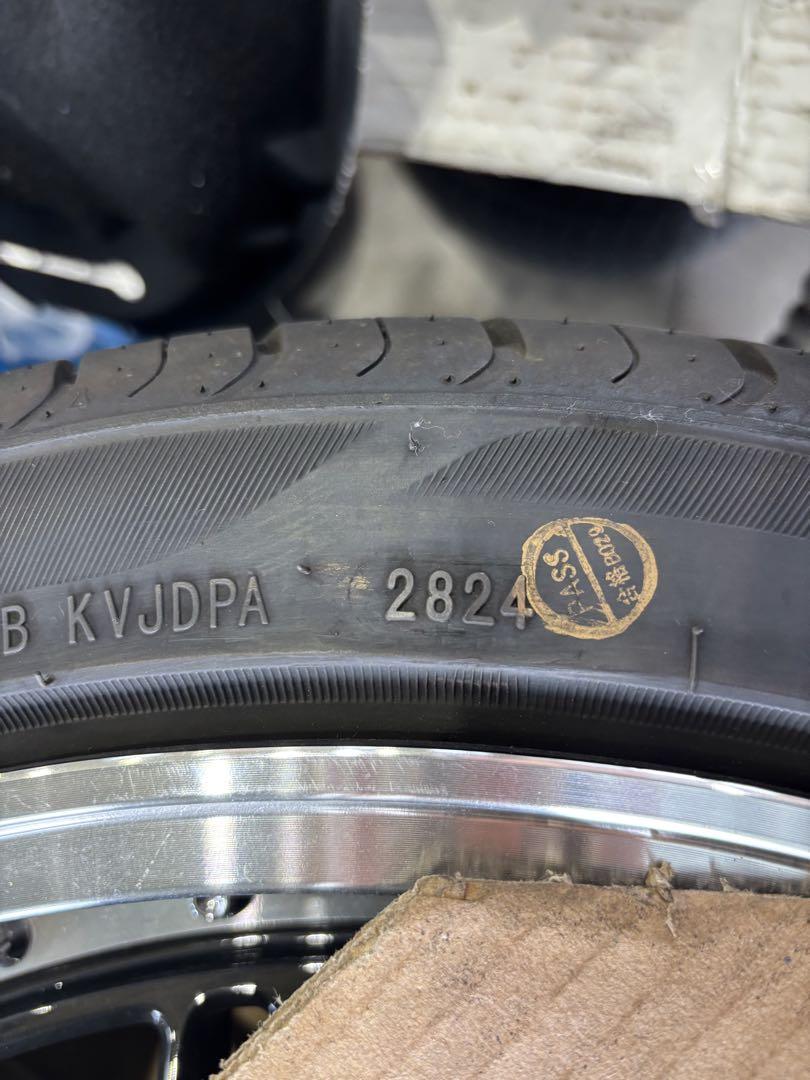 バリ山！！ハブリング付　シュタイナーFTX 19インチ　タイヤホイール4本