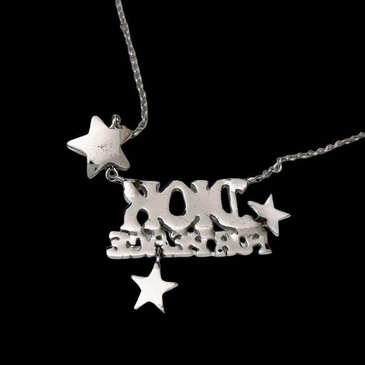 までの╛ 良品 ラインストーン ネックレス シルバー 7Lmbl-m29041135079 激レア ディオール dior ≻チョーカー