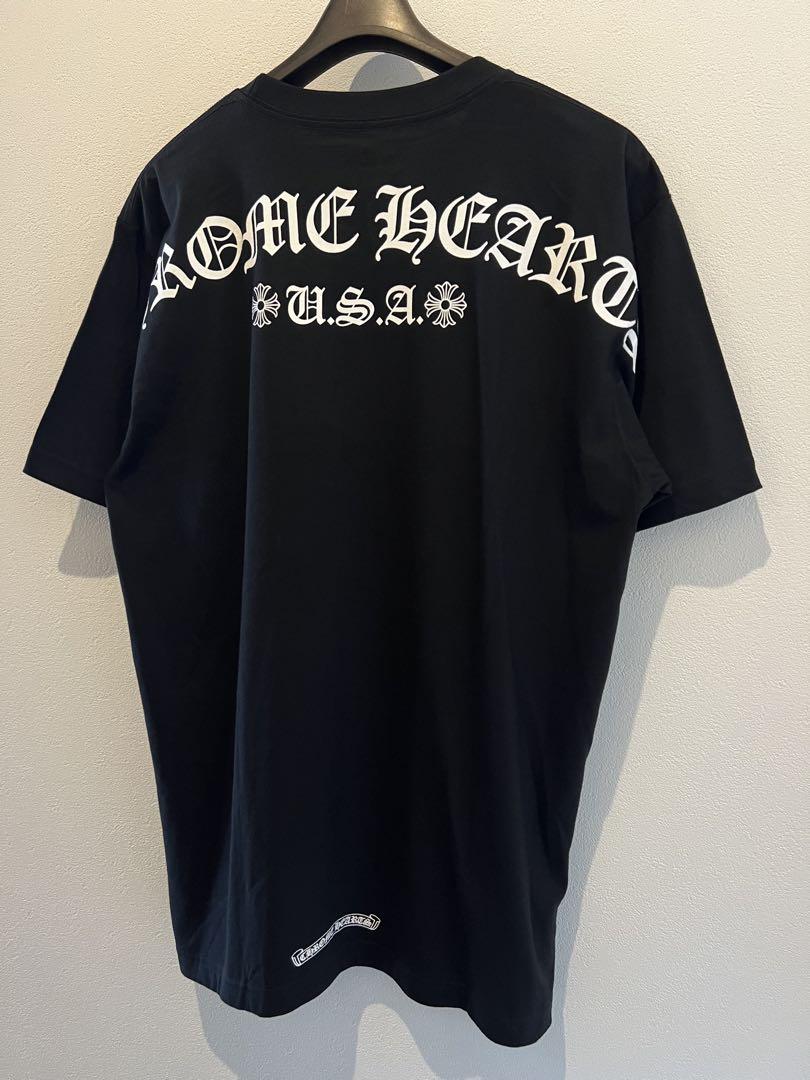 CHROMEHEARTS USA クロムハーツ アーチロゴ Tシャツ