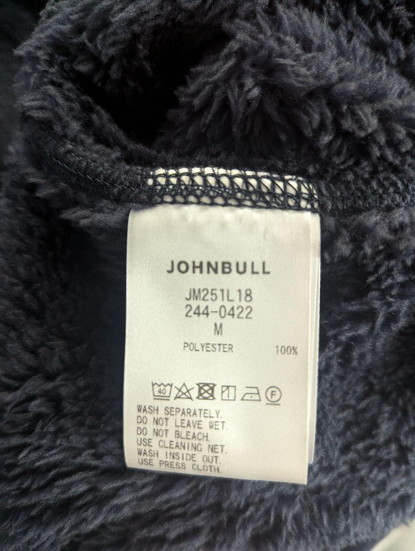 ジョンブル　JOHNBULL　フリースカーディガン　カーディガン　М　ネイビー