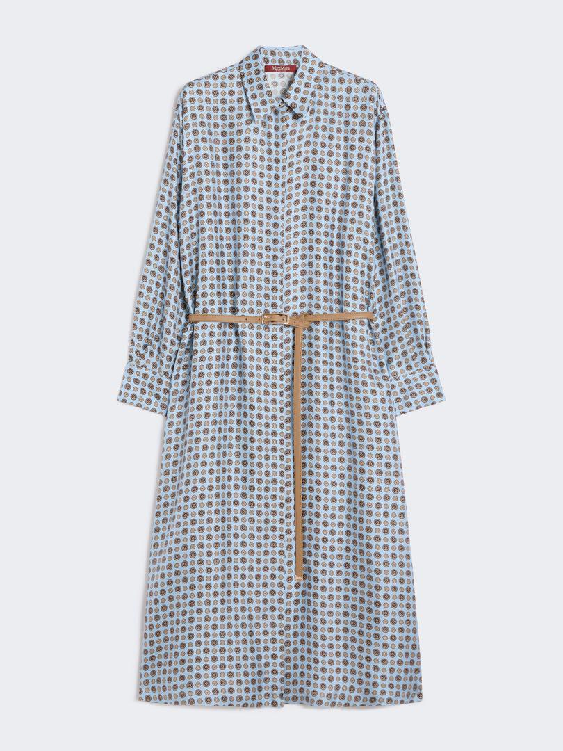 ❇️MaxMaraマックスマーラ25秋シルクシャツワンピース