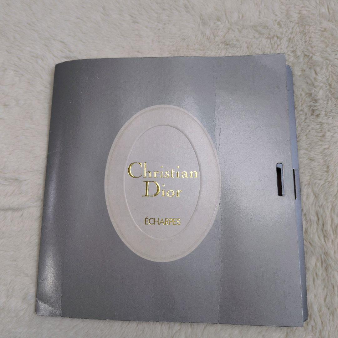 ⭐美品⭐クリスチャンディオール　花柄　スカーフ　レッド