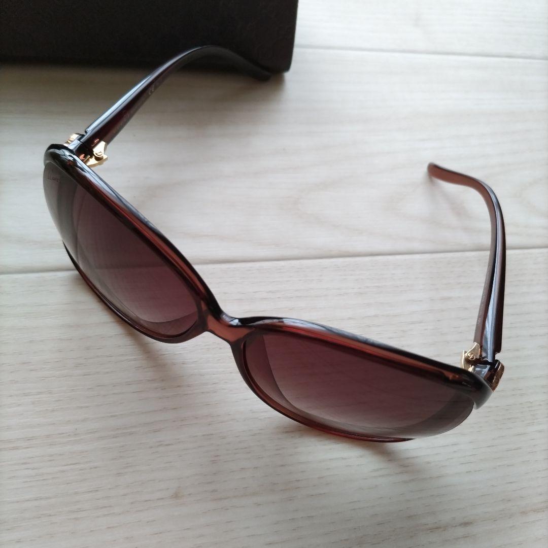 【Gucci 】美品　ブラウン グラデーション サングラス