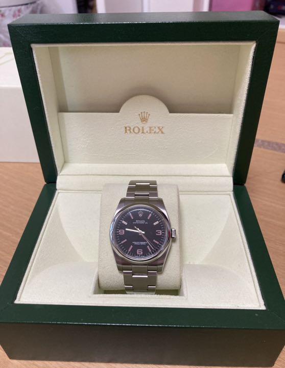 ROLEX ロレックス オイスター パーペチュアル 116000 ピンクバー