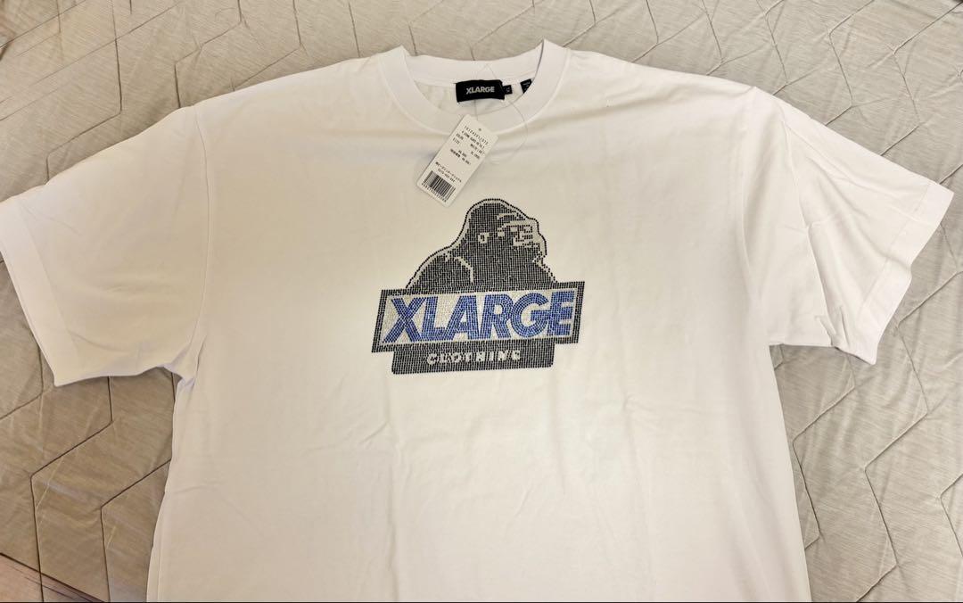 新品　未使用　XLARGE RHINE STONE OG TEE Tシャツ