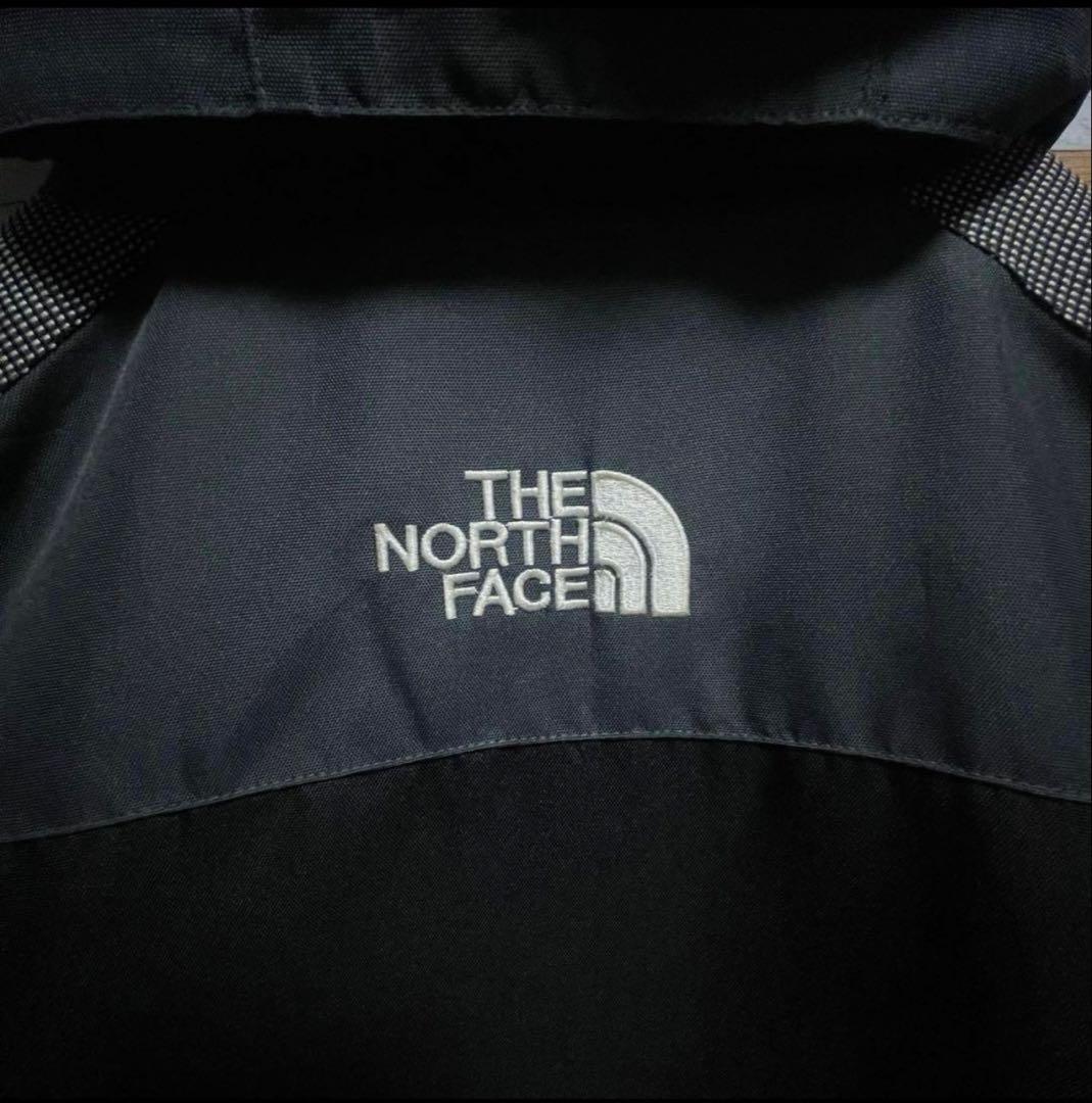 古着ノースフェイス90sSTEEPTECHスキーダウンジャケットグレーMM