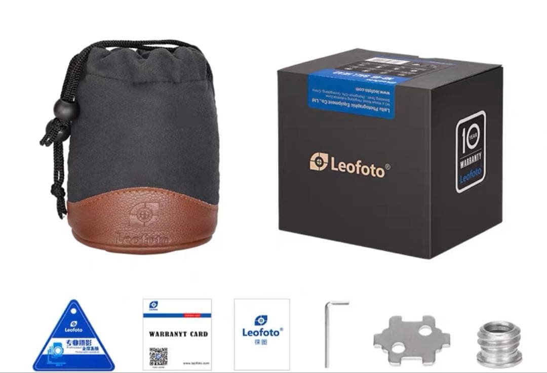 Leofoto LH-30R 自由雲台 アルカスイス互換プレートNP-50付き Leofoto LH-30R 自由雲台 アルカスイス互換プレートNP-50付き