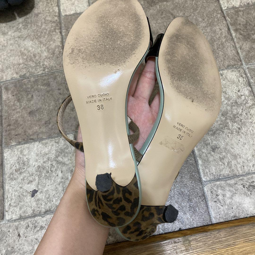 NEBULONI E. ツーストラップサンダル size 36 ミントグリーン
