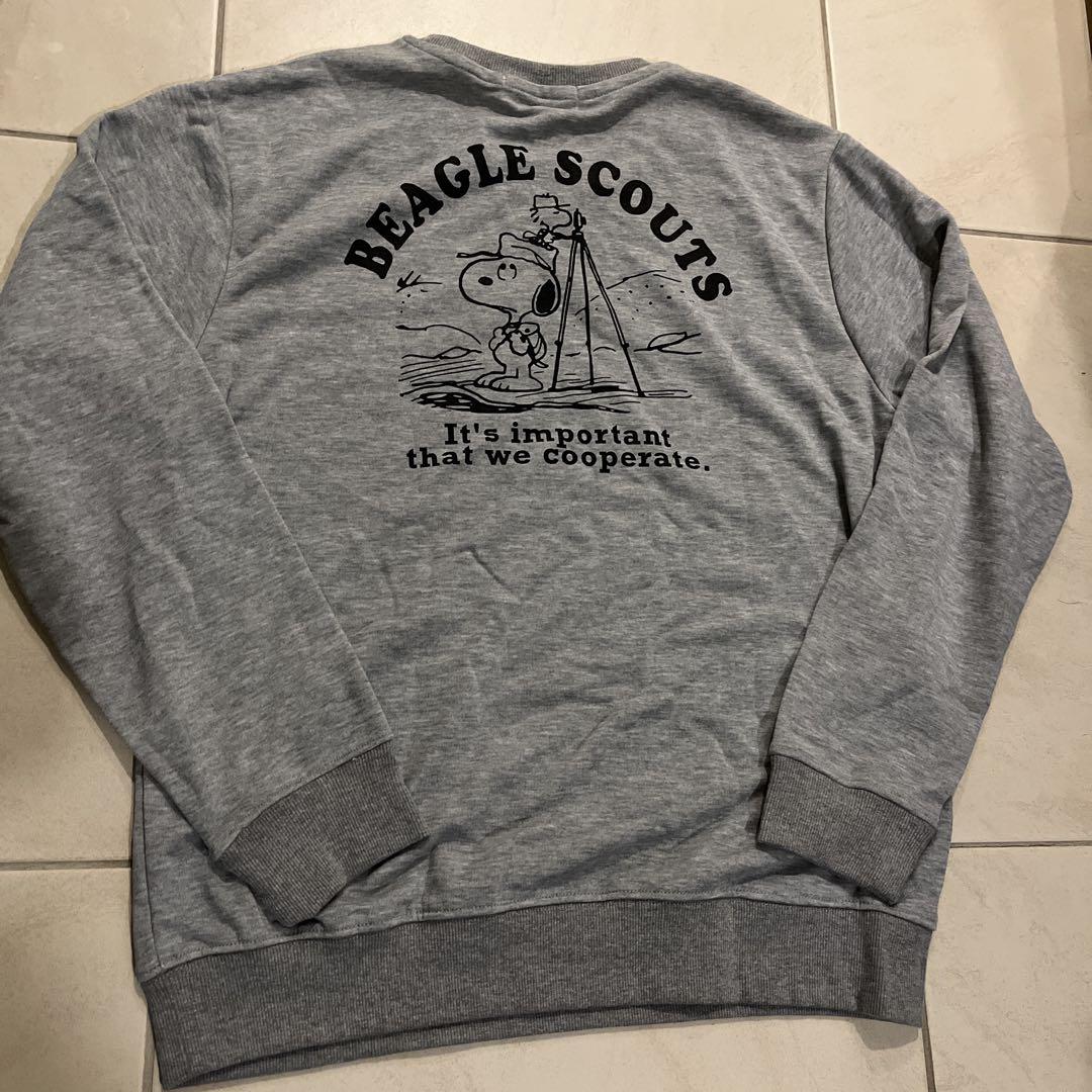 新品！スヌーピー スウェットシャツとキャップセット