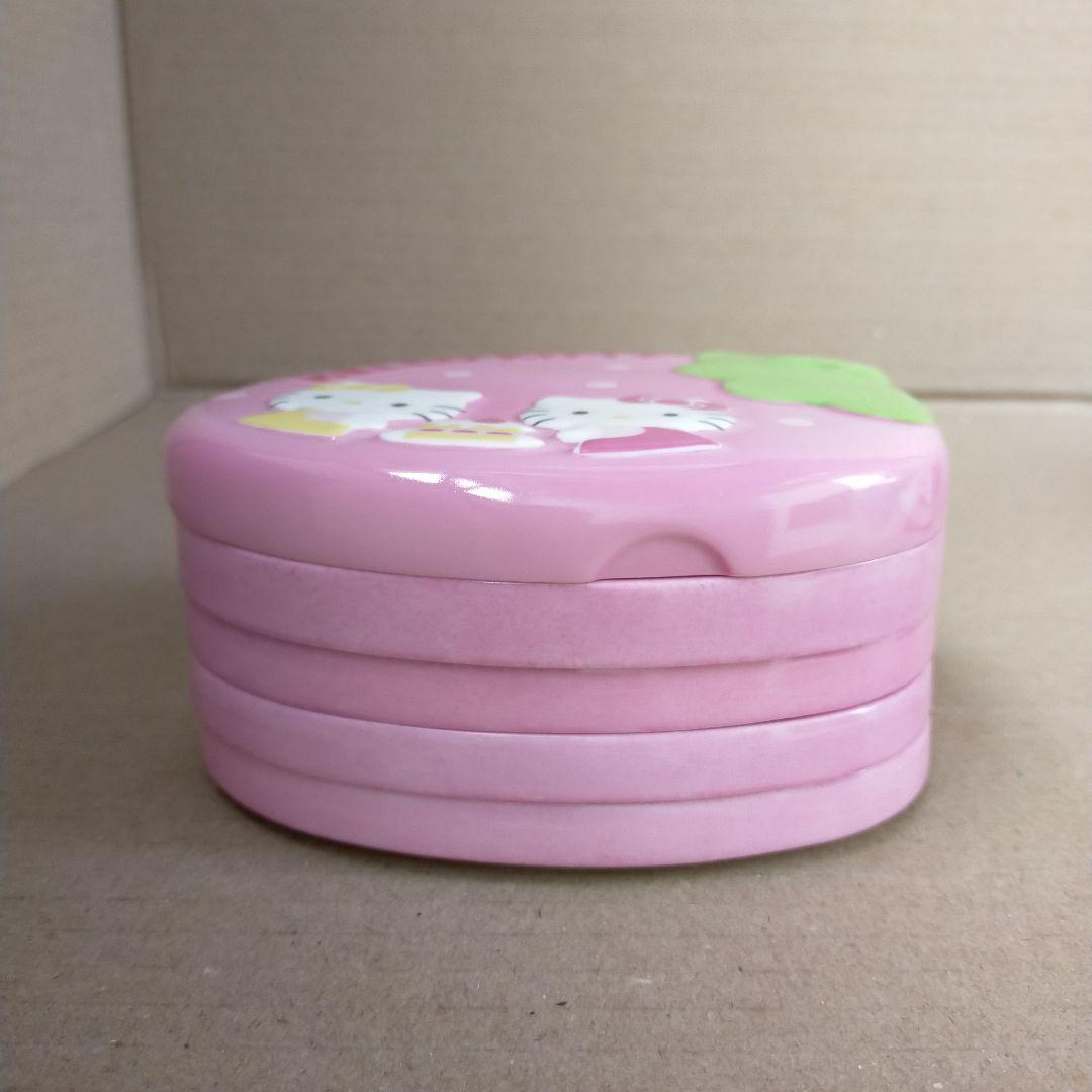 未使用 キティ スタッキング 小皿 セット イチゴ型 5枚 セット