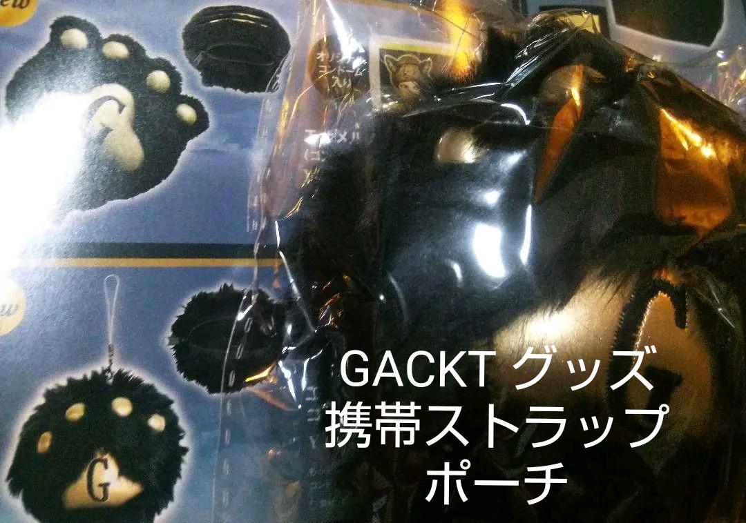 Gackt 未開封 グッズ Last Visualive ポーチ 携帯ストラップ Rg Tech Net