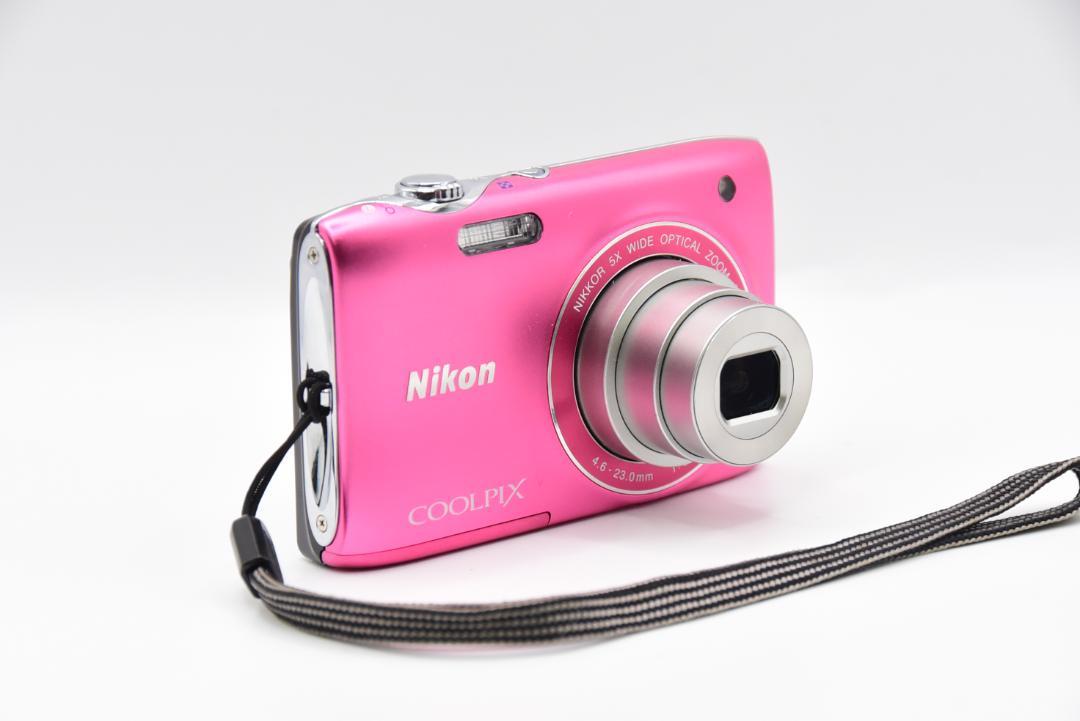 ■ 美品 ■ ニコン Nikon COOLPIX S3100 ピンク《元箱付き》