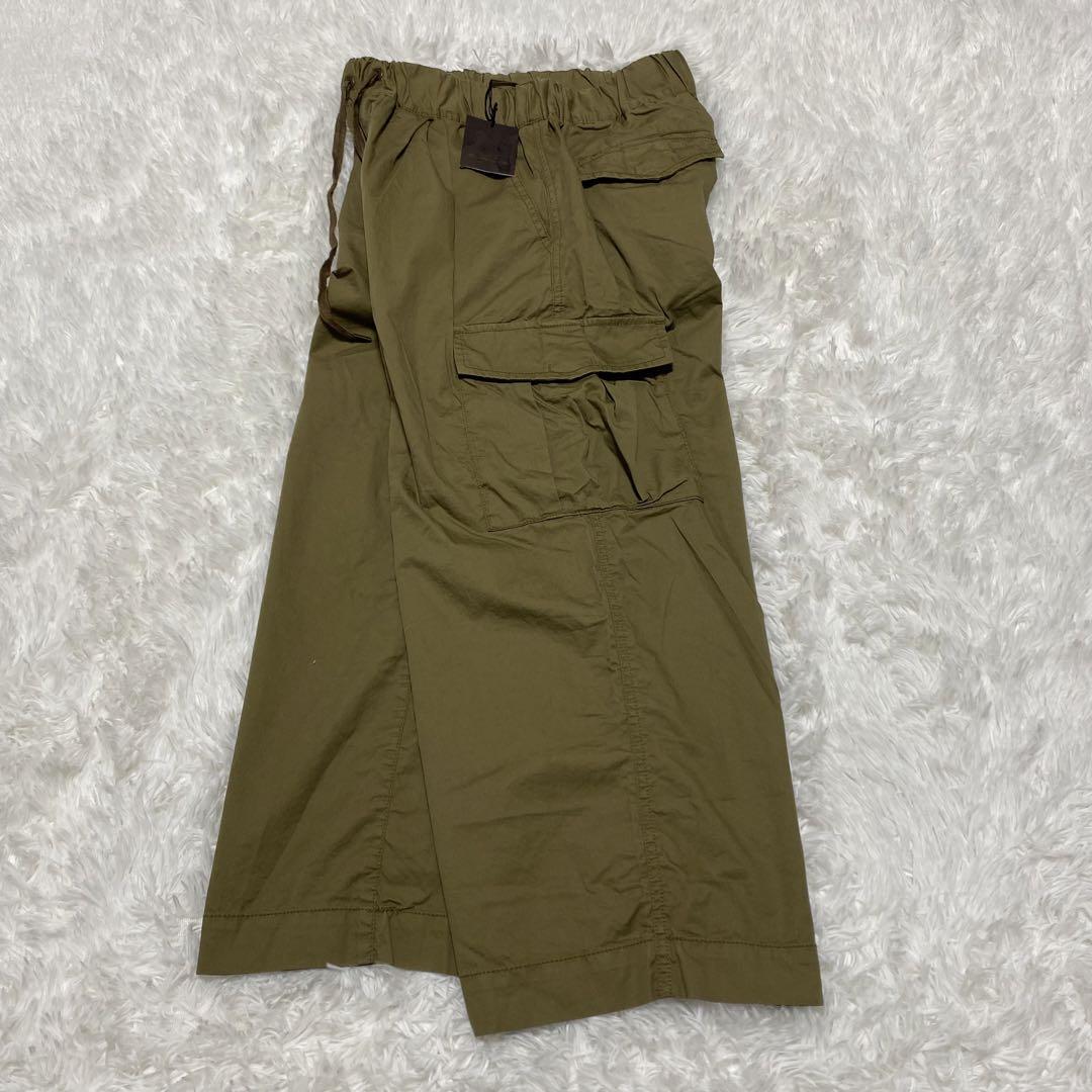 未使用　ゴア　カーゴ ミリタリー　パラシュートパンツ　ガウチョ　ワイドパンツ