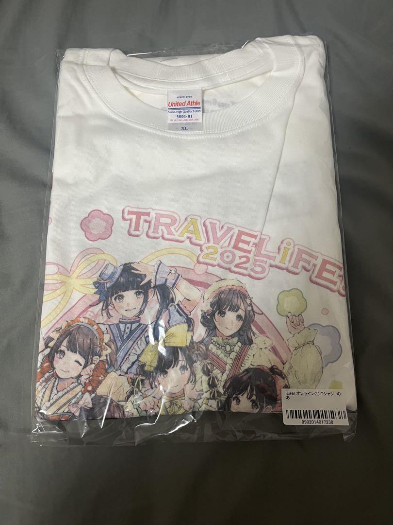 iLiFE! A賞 若葉のあ 直筆サイン入り Tシャツ iLiFE! ガラポン A賞 若葉のあ サイン Tシャツ - メルカリ