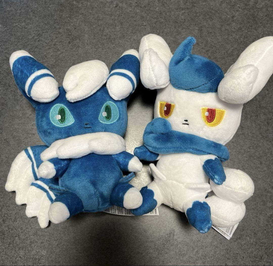 ニャオニクス ぬいぐるみ オスのすがた メスのすがた Amazon.co.jp: ポケモンセンターオリジナル ぬいぐるみ