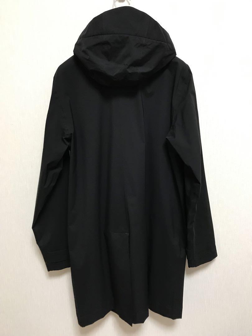 パタゴニア★フォグバンクトレンチコート★S★黒★ステンカラーコート★フード外し可