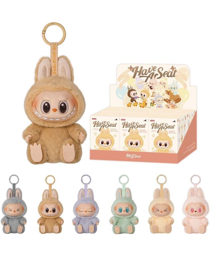 海外最新 POPMART LABUBU THE MONSTERS シリーズ ぬいぐるみ