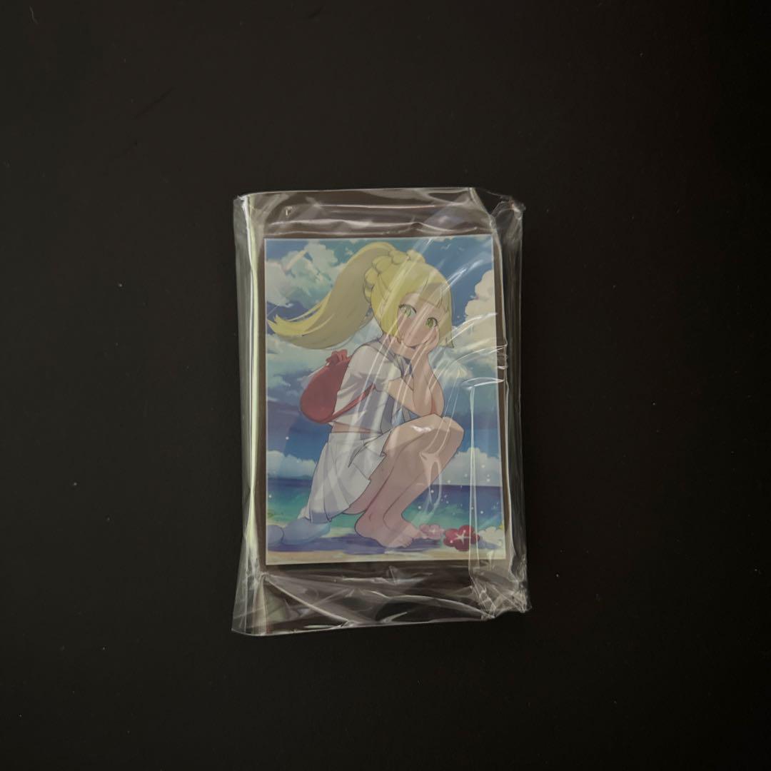 ポケモンカード　まとめ売り　観光客など　リーリエスリーブ付き ポケモンカード リーリエ SR PSA10 GXバトルブースト がんば