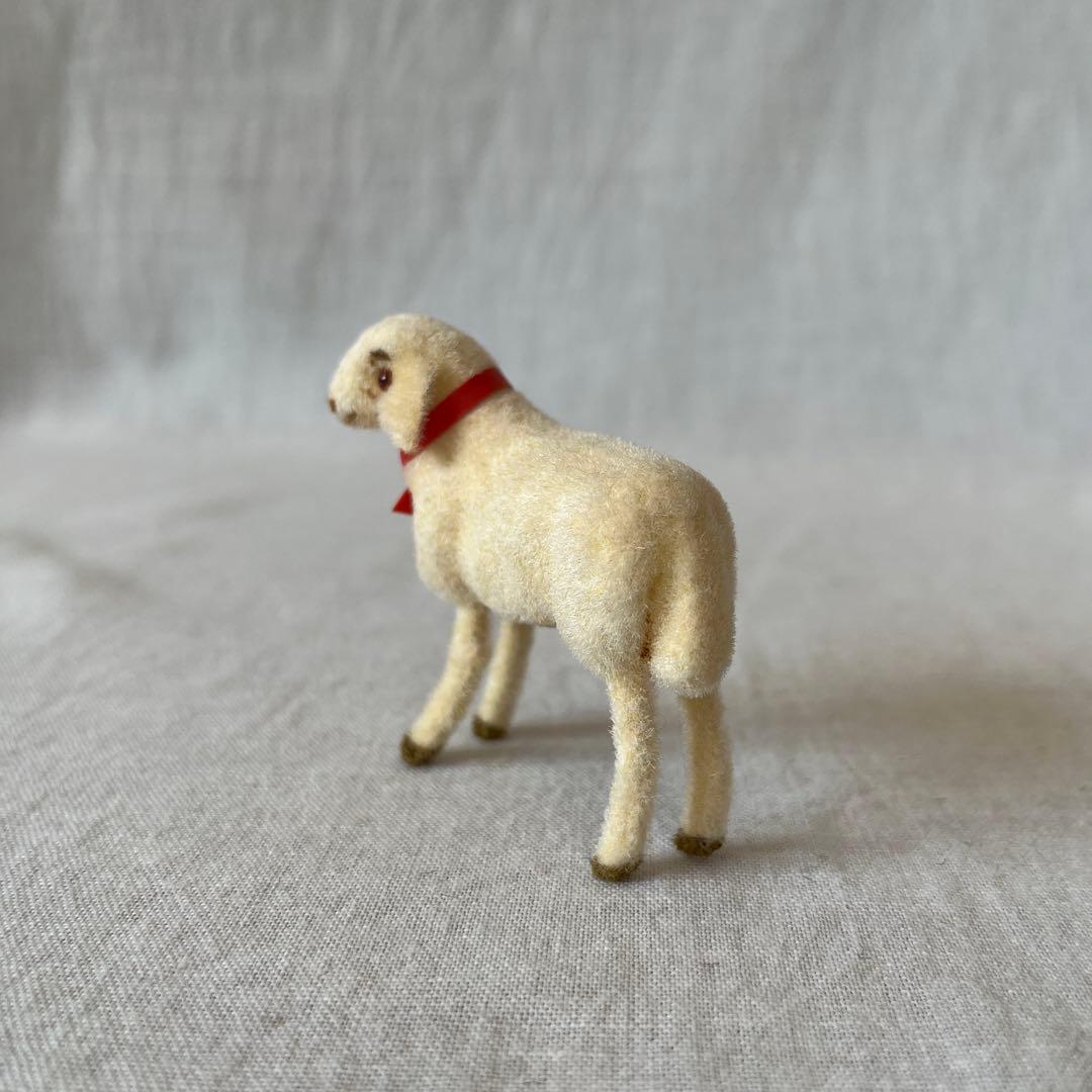 アンティーク ひつじ 羊 Kunstlerschutz社 ワグナー 西ドイツ