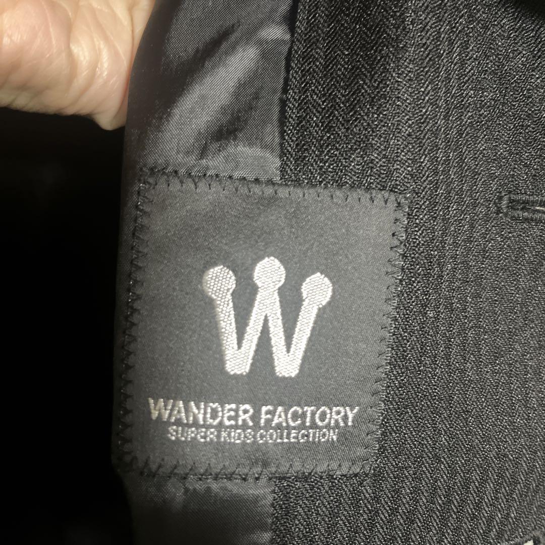 男の子　フォーマルスーツブラックwander factory 160cm