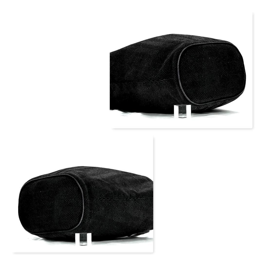 【廃盤・美品】 エルメス パニエドプラージュ PM トート キャンバス ブラック 【廃盤・美品】 エルメス パニエドプラージュ PM トート キャンバス ブラック