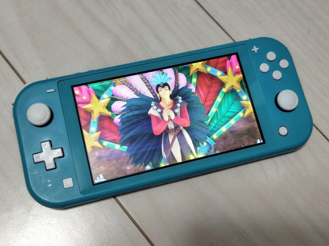 【ジャンク】Nintendo Switchライト（画面液晶線あり） Switch＿lite】使用していたら突然液晶に線が入ってしまった