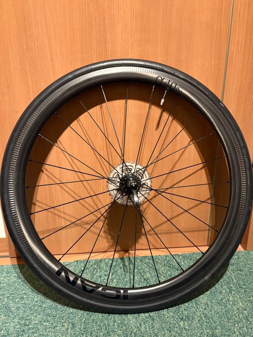 カーボンホイール前後セットI can