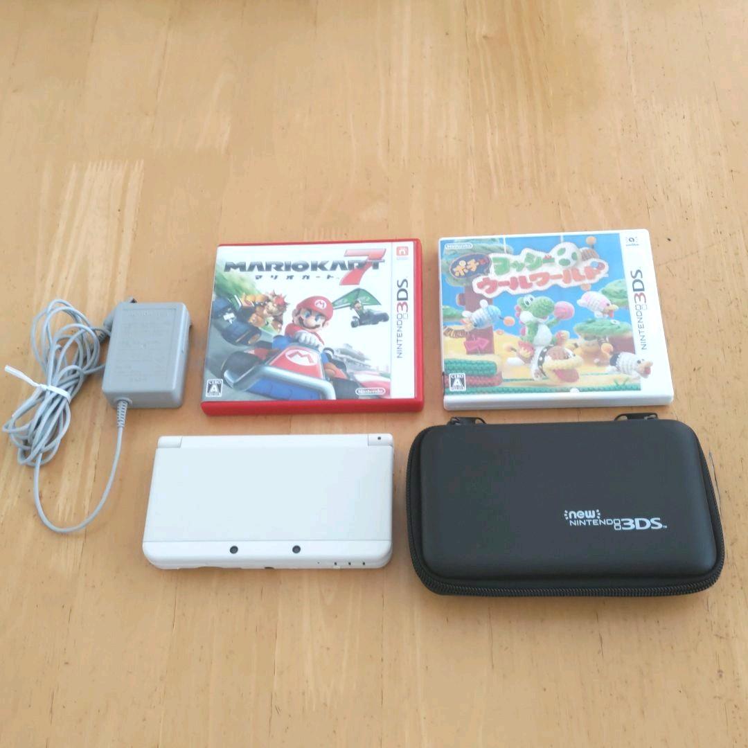 任天堂new3DS本体、ソフト2本セット 任天堂new3DS本体、ソフト2本セット