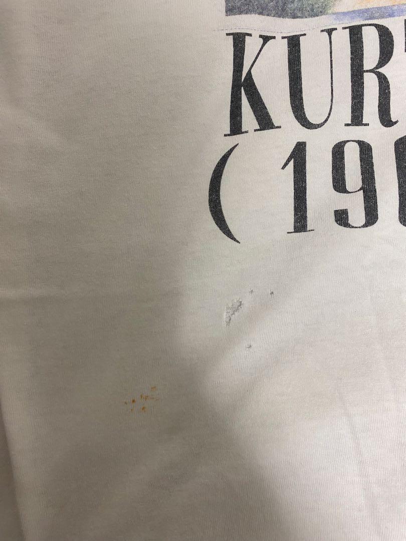 90s NIRVANA KURT COBAIN カート追悼　XL