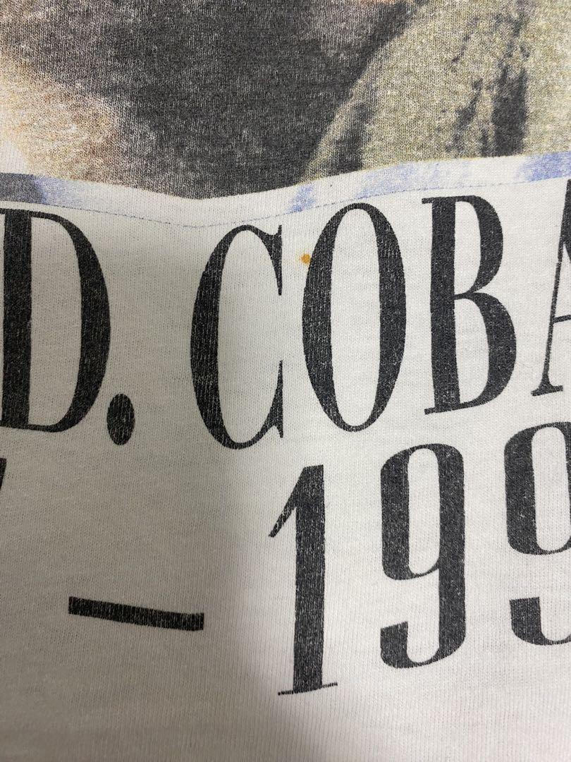 90s NIRVANA KURT COBAIN カート追悼　XL