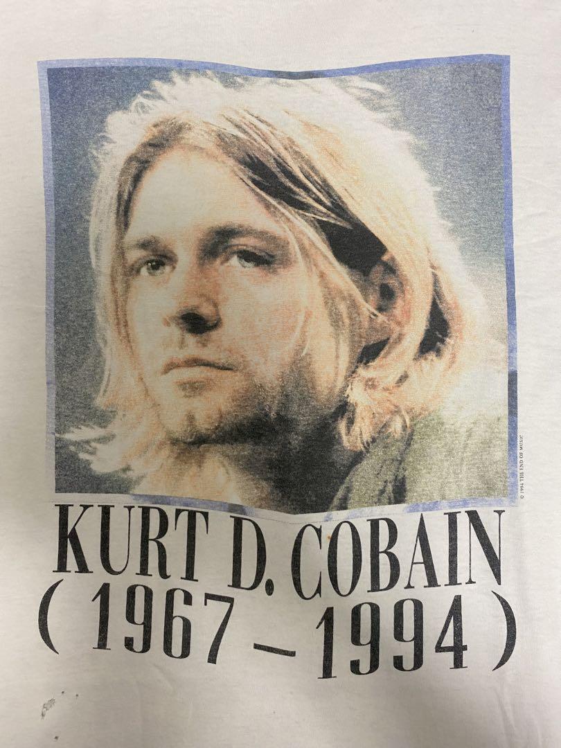 90s NIRVANA KURT COBAIN カート追悼　XL