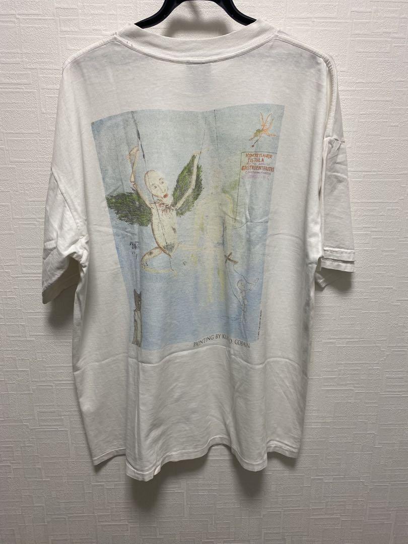 90s NIRVANA KURT COBAIN カート追悼　XL