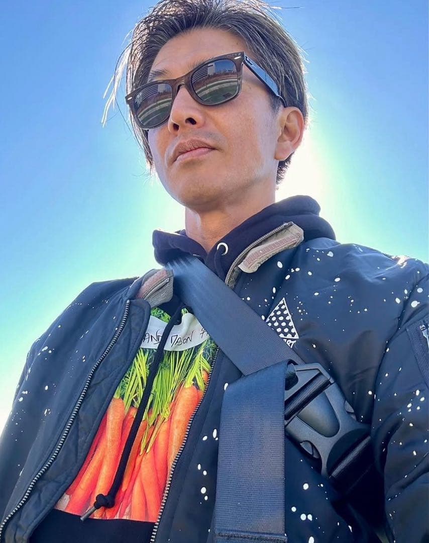 【LOVE EAR ART】キムタク着用 50着限定 MA-1 ブラック L 【LOVE EAR ART】キムタク着用 50着限定 MA-1 ブラック L